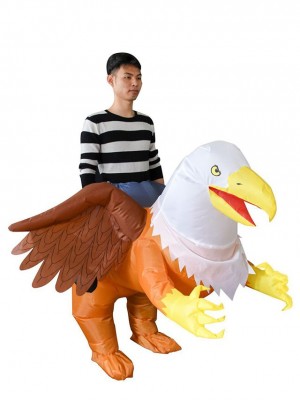 Griffon Aigle Oiseau Porter moi Balade sur Gonflable Costume Halloween Noël Costume pour Adulte