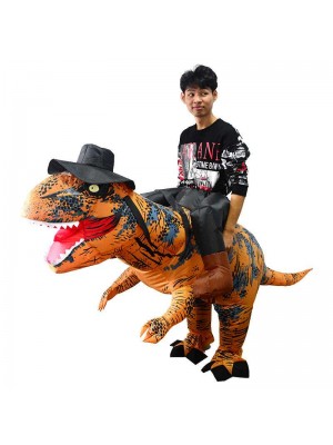 Nouveau T-Rex Tyrannosaurus Dinosaure Porter moi Balade sur Gonflable Costume pour Adulte