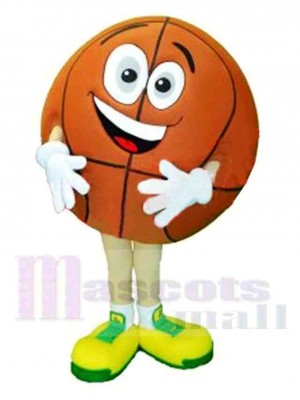 Basketball heureux Costume de mascotte