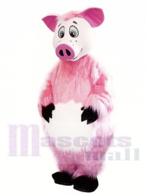 Beau cochon rose Costume de mascotte