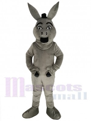 Âne Donald gris Costume de mascotte Animal