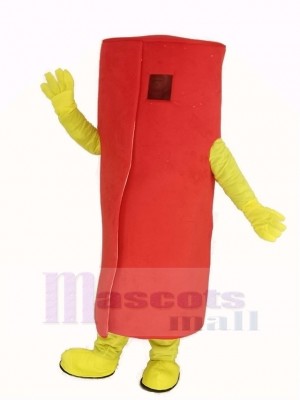 rouge Tapis Mascotte Costume