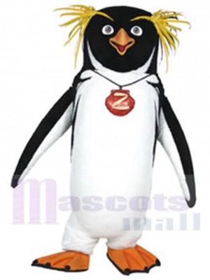 Pingouin costume de mascotte