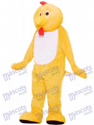 Poulet jaune Mascotte Costume Animal