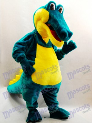 Costume de mascotte de crocodile vert Animal