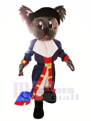 Pirate Koala Mascotte Les costumes Dessin animé