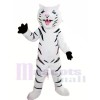 Tigre blanc féroce Costumes De Mascotte