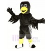 Noir Oiseau Corbeau Mascotte Costume Animal