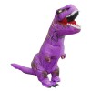 Violet Tyrannosaurus T-Rex Dinosaure Gonflable Costume Halloween Noël pour Adulte/enfant