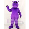 Mignonne Violet Hippopotame Mascotte Costume École