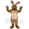 Costume de mascotte kangourou Tan mignon Animal