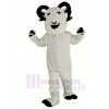 Nouveau blanc Mouton Gros Cornu Mascotte Costume Animal