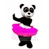 Rose Jupe Ballet Panda Mascotte Costume Animal