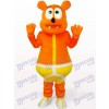 Costume de mascotte animal Monstre jaune ours