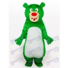 Costume drôle mascotte de l'ours vert anime
