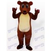 Costume de mascotte adulte ours brun
