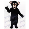 Costume de mascotte d'animal noir d'ours