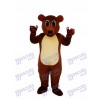 Déguisement de mascotte d'ours brun doré Animal