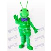 Costume de mascotte adulte vert chenille insectes
