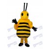 Petit insecte de costume de mascotte d'abeille jaune