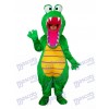 Bouche ouverte Crocodile mascotte Costume adulte Animal