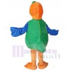 Oiseau perroquet costume de mascotte