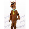 Costume de mascotte d'animal de Brown Dog Open Face Kids