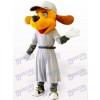 Costume de mascotte adulte de chien de baseball