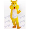 Costume de mascotte adulte jaune chien