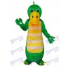 Costume de mascotte Dragon vert chinois adulte