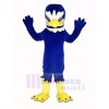 Féroce Bleu Aigle Oiseau Mascotte Costume Animal