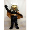 Thor le costume de mascotte viking géant avec casque blanc
