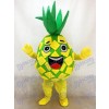 Ananas jaune Pete mascotte Costume Fruit