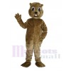 marron Marmotte Mascotte Costume Animal