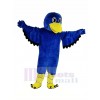Bleu Faucon Mascotte Costume Animal