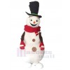 Bonhomme de neige costume de mascotte