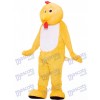 Poulet jaune Mascotte Costume Animal