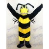 Nouveau costume de mascotte abeille / frelon adulte noir et jaune