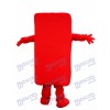 rouge Cellule Téléphone Pomme iPhone avec Un écran fissuré Mascotte Costume Pour la promotion