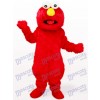 Costume de mascotte adulte rouge à longs cheveux Monster Party