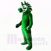 vert troyen Cheval Costumes De Mascotte Adulte