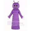 Violet Punaise chenille Insecte Mascotte Costume