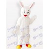 Costume de mascotte adulte de lapin blanc de lapin de Pâques