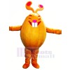 Orange lapin Monstre Mascotte Les costumes Dessin animé