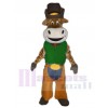 Cow-boy Bœuf Bovins maskottchen kostüm