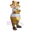 Hamster costume de mascotte