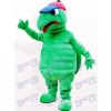 Costume drôle de mascotte adulte vert tortue animaux