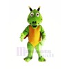 Poids léger vert Dragon Mascotte Les costumes Dessin animé