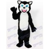 Costume de mascotte adulte Black Wolf