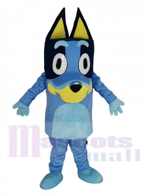 Bluey Bleu Chien Mascotte Costume Animal